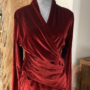 Rachel Roy Redwood Velvet Dress
